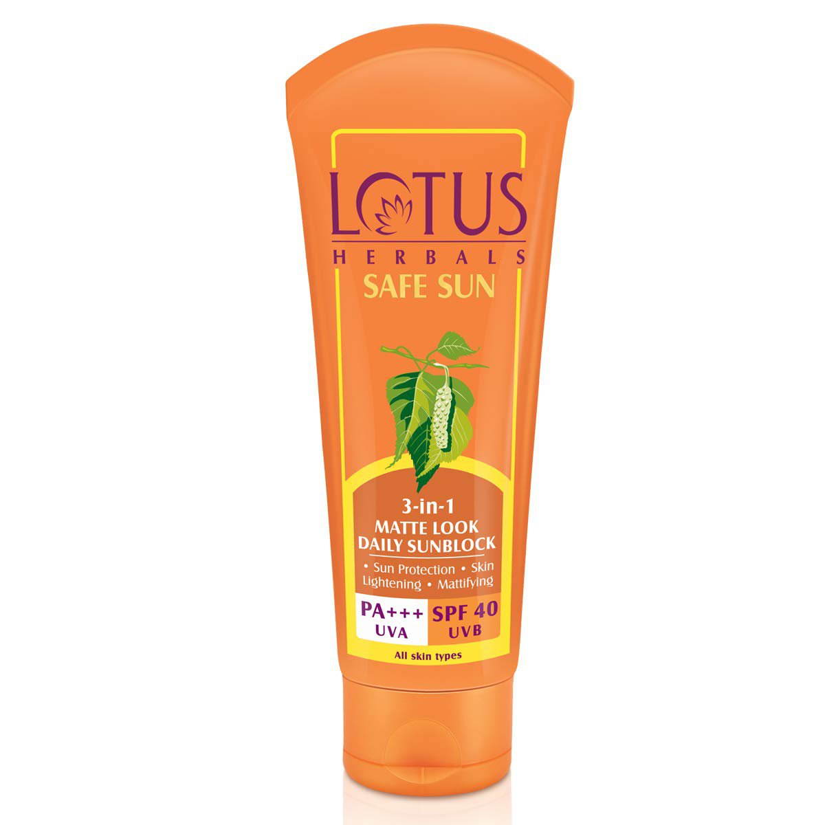 Lotus Safe Sun 3-in-1 Matte Look Tinted Sunscreen SPF 40