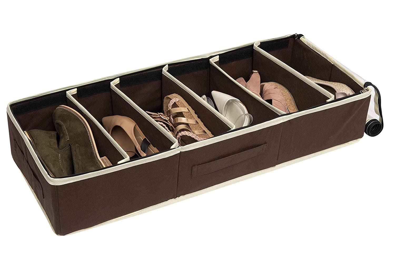 Under the bed shoe organizers