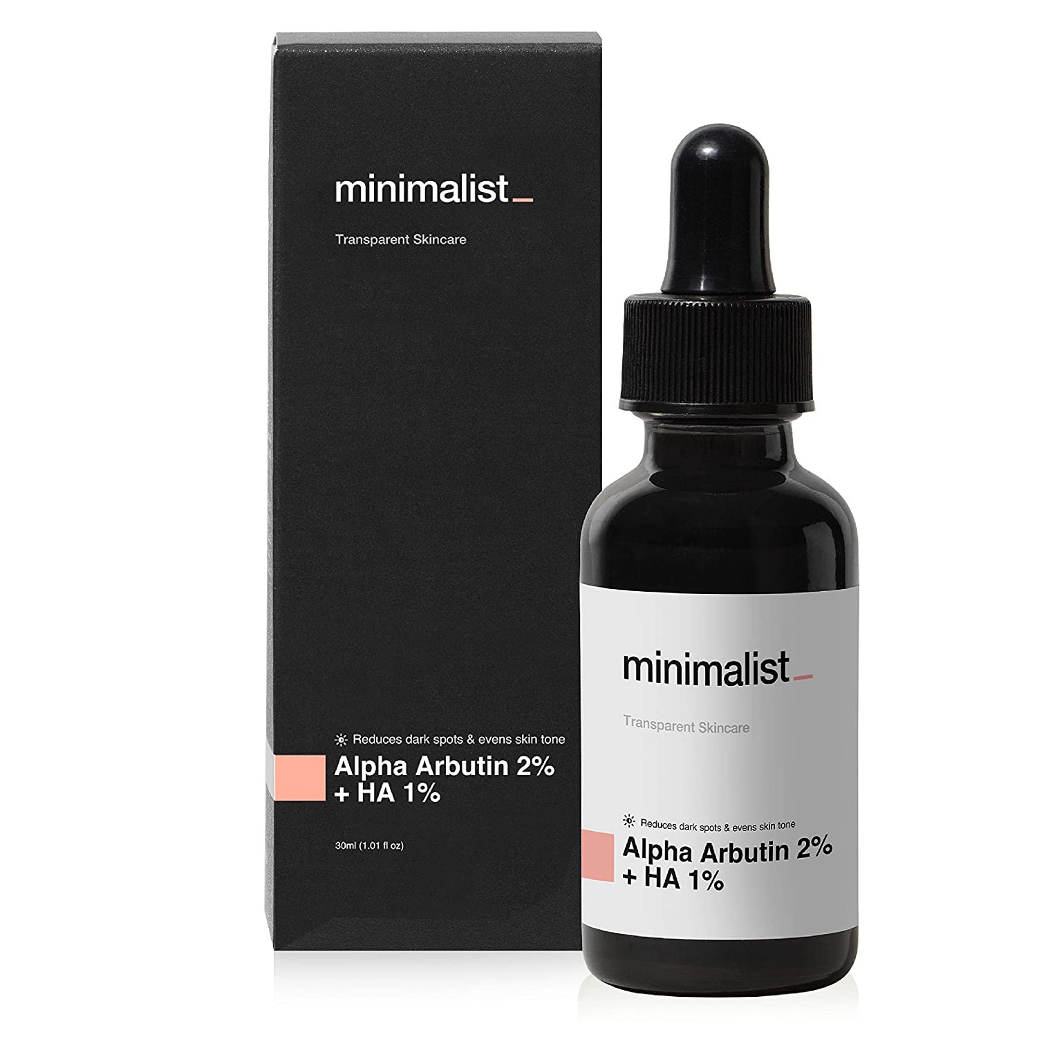 Minimalist 2% Alpha Arbutin Serum for Dark Spots & Pigmentation