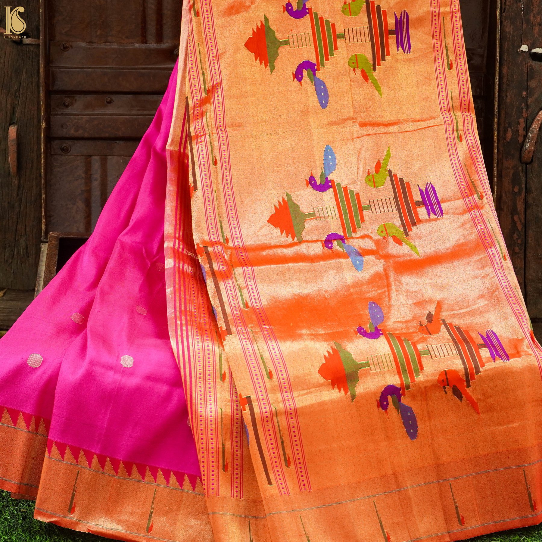 A Paithani Silk Saree