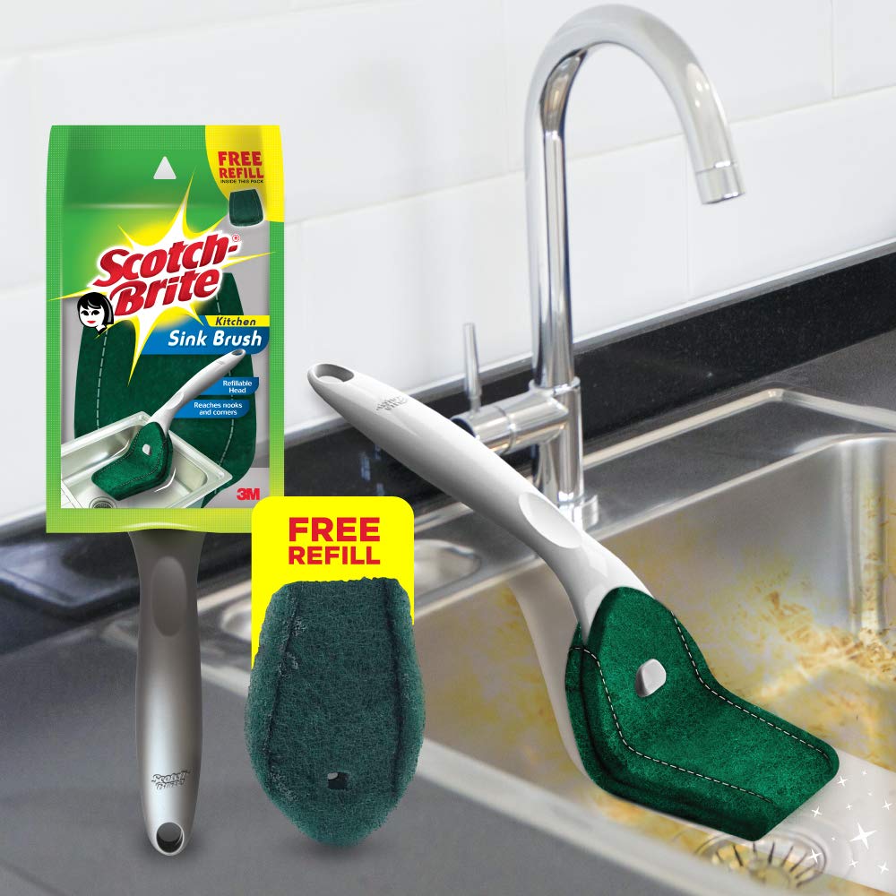 Plastic Kitchen Sink Brush