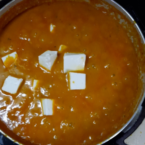  Your Paneer Butter Masala is ready 