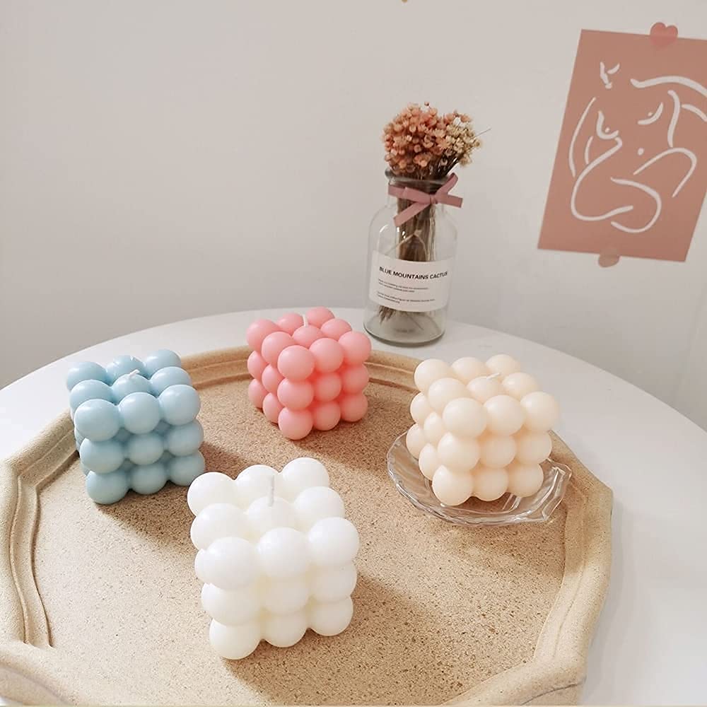 Scented Bubble Candles