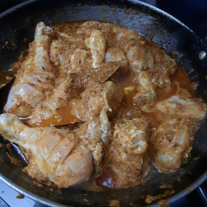 chicken in oil