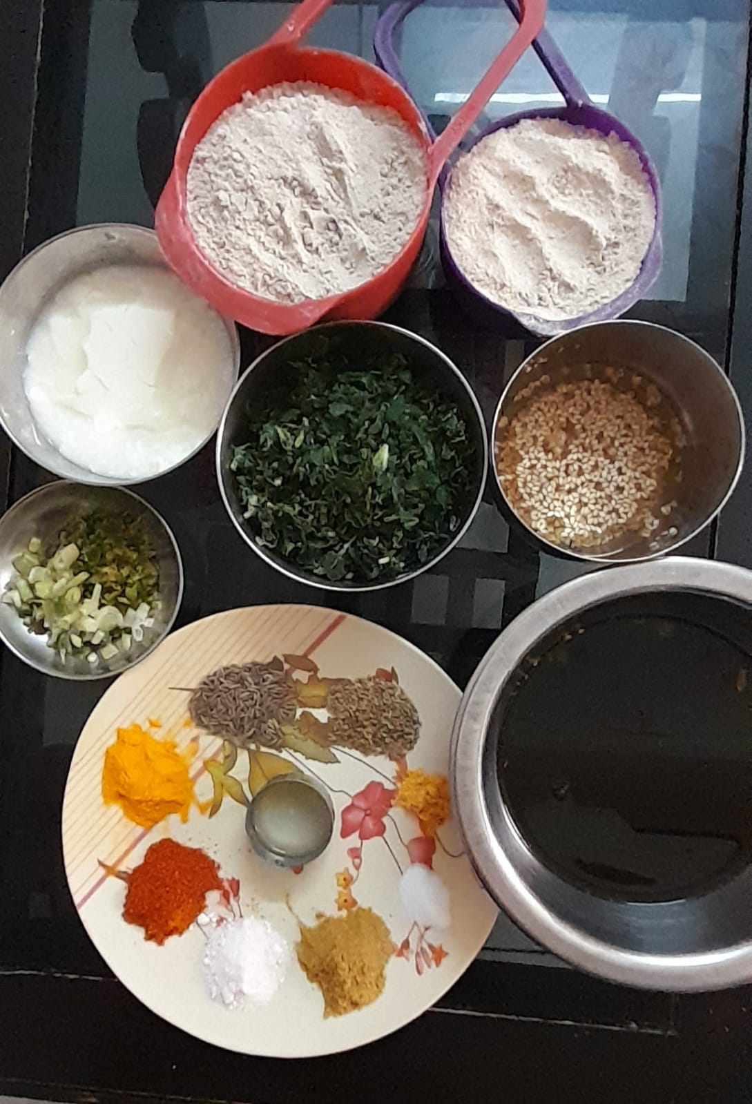 Ingredients of Bajra Vada recipe