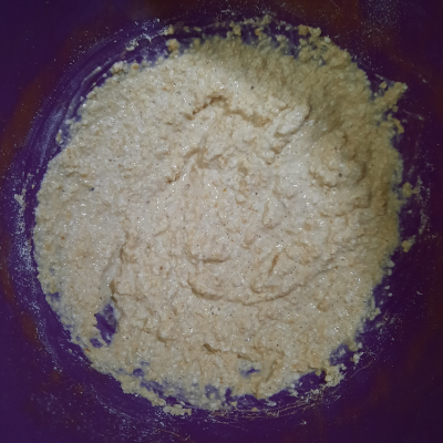 making of oats atta for pizza base
